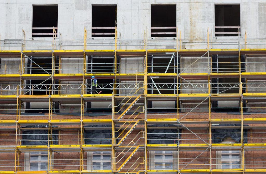 abandoned building reconstruction